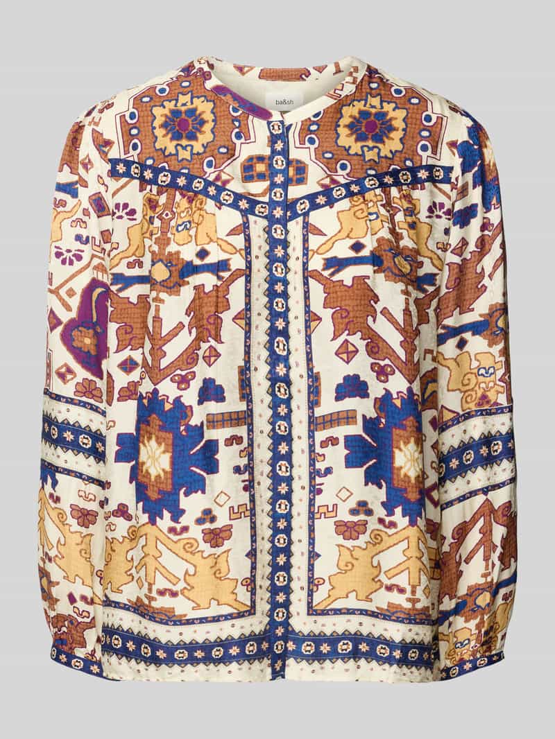 Bash Relaxed fit blouse met ronde hals model 'VERONE'