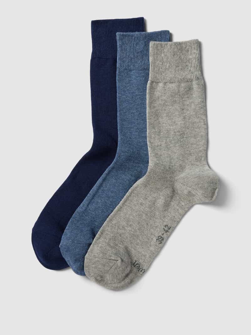 S.Oliver RED LABEL Sokken met labeldetail in een set van 3 paar