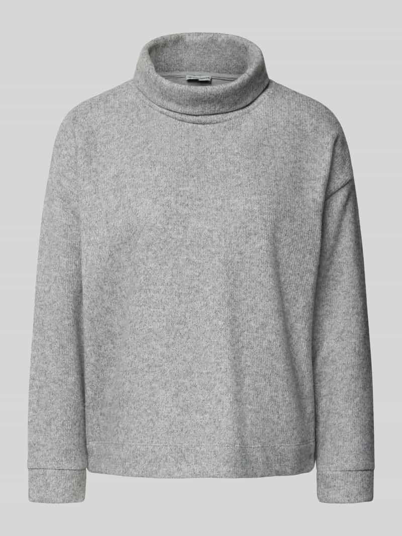 Tom Tailor Relaxed fit sweatshirt met opstaande kraag