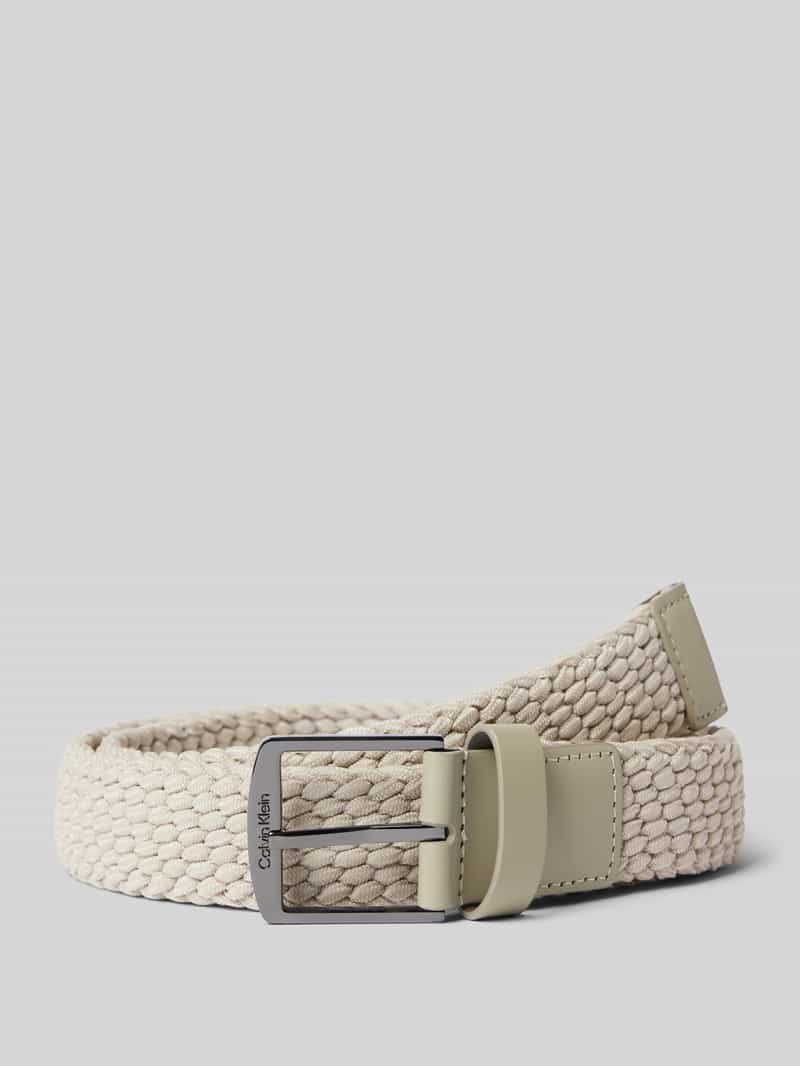 CK Calvin Klein Riem met kabelpatroon model 'CASUAL'