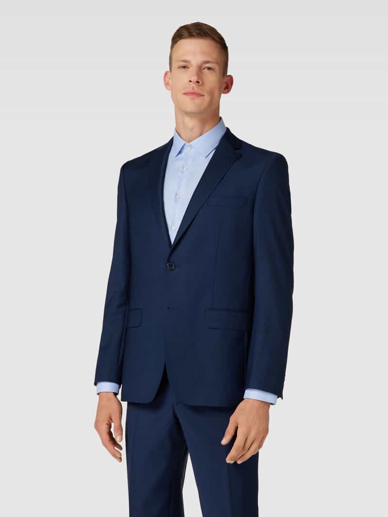 -knoops colbert met paspelzak op de borst HECHTER PARIS