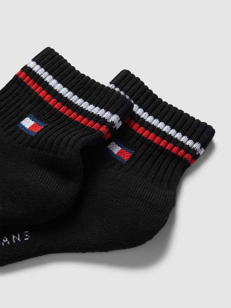 Tommy Hilfiger Sokken met labelprint in een set van 2 paar