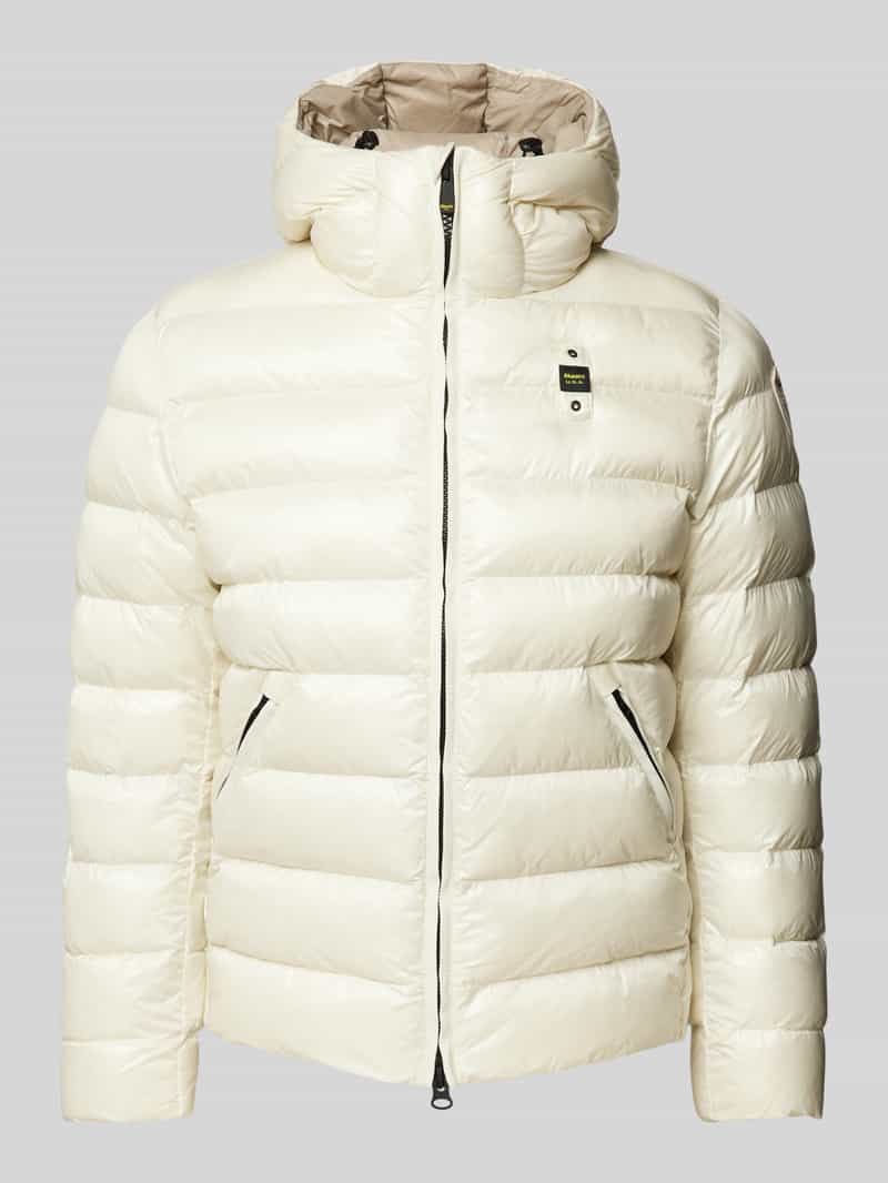 Blauer Usa Regular fit gewatteerd jack met capuchon model 'ADAMS'