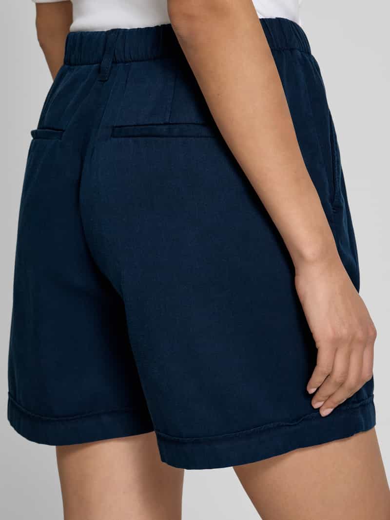 Tommy Hilfiger Regular fit korte chino van een mix van lyocell en katoen