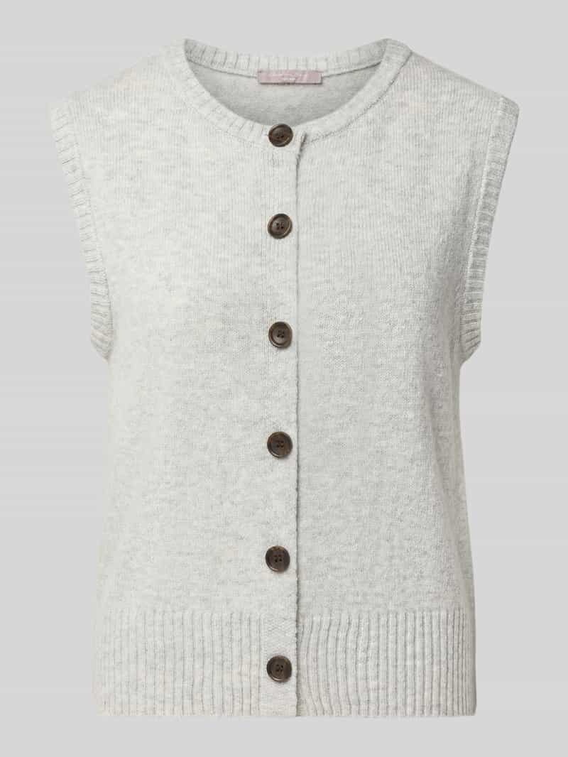 Christian Berg Woman Selection Regular fit mouwloos vest van wolmix