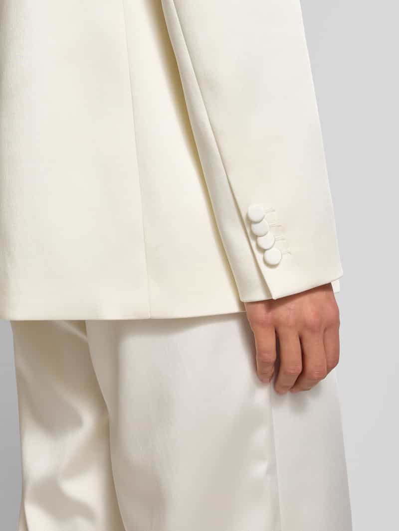 Jake*s Cocktail Regular fit blazer met paspelzakken