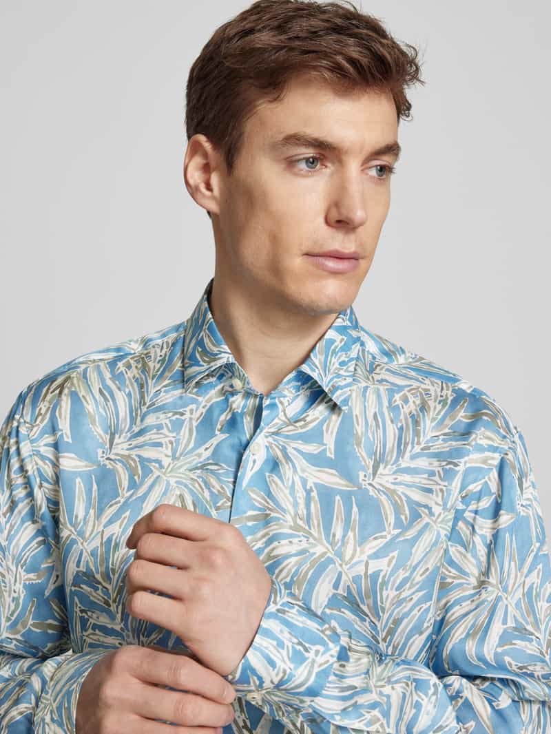 JOOP! Collection Loose fit zakelijk overhemd met kentkraag model 'Matty'