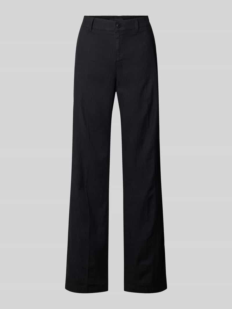Angels Stoffen broek met persplooien model 'Liz Jump'
