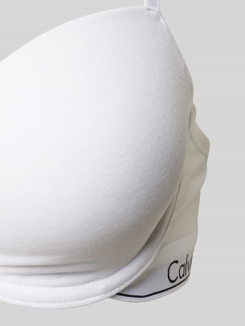 Calvin Klein Underwear Beha met spaghettibandjes met label model 'Demi'