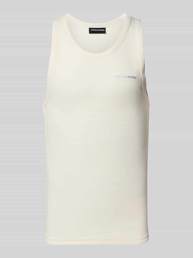 Pegador Tanktop met labelstitching