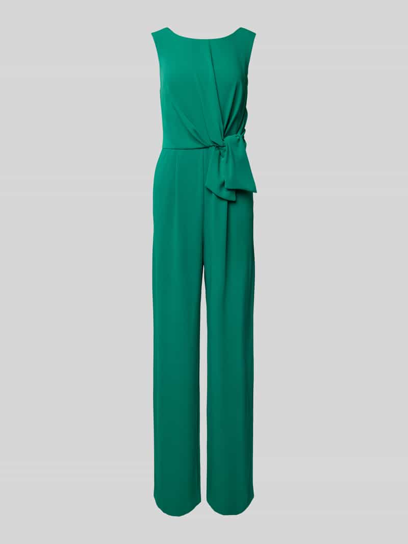 Christian Berg Cocktail Jumpsuit met knoopdetail