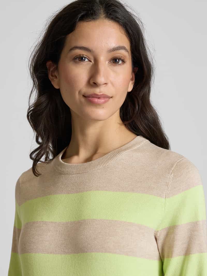 Kaffe Gebreide pullover met 1 2-mouwen model 'Mala'