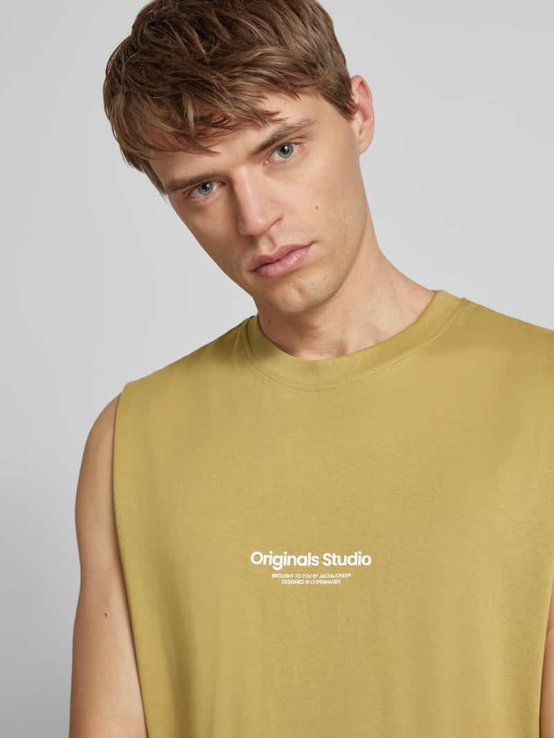jack & jones Tanktop met labelprint model 'VESTERBRO'