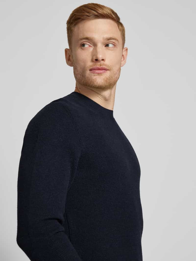 Matinique Gebreide pullover met ronde hals model 'lagoon'