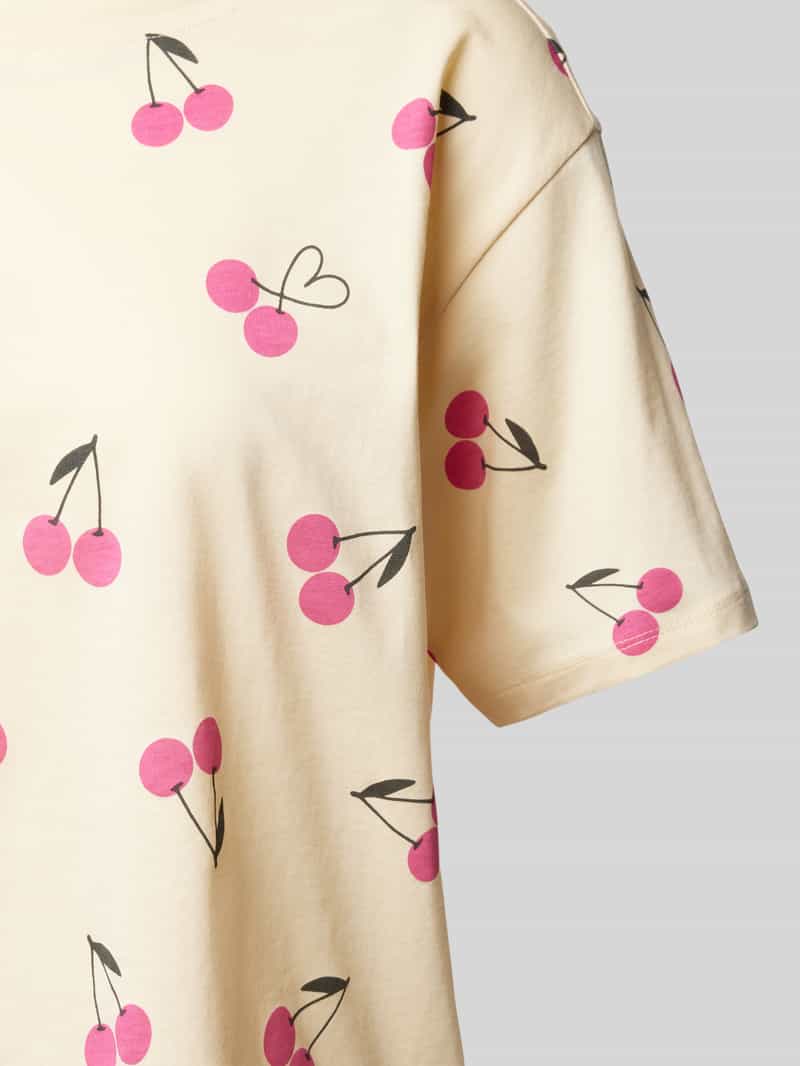 Jake*s Casual Pyjamabovendeel met ronde hals