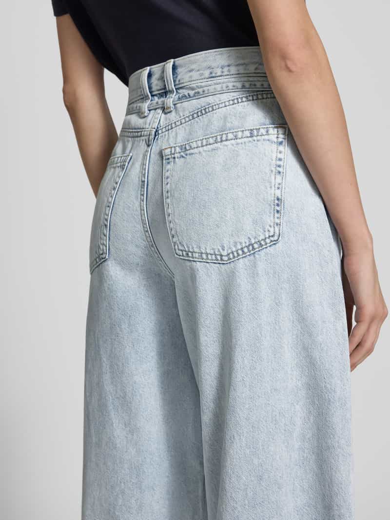 GAP Loose fit jeans met tailleband model 'Horseshoe'