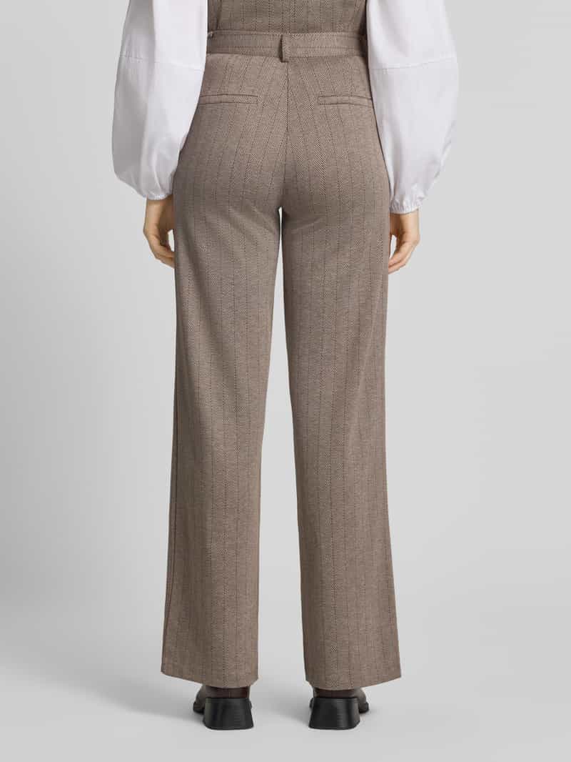 FREE QUENT straight fit broek met viscosemet viscose model 'Bonnie'
