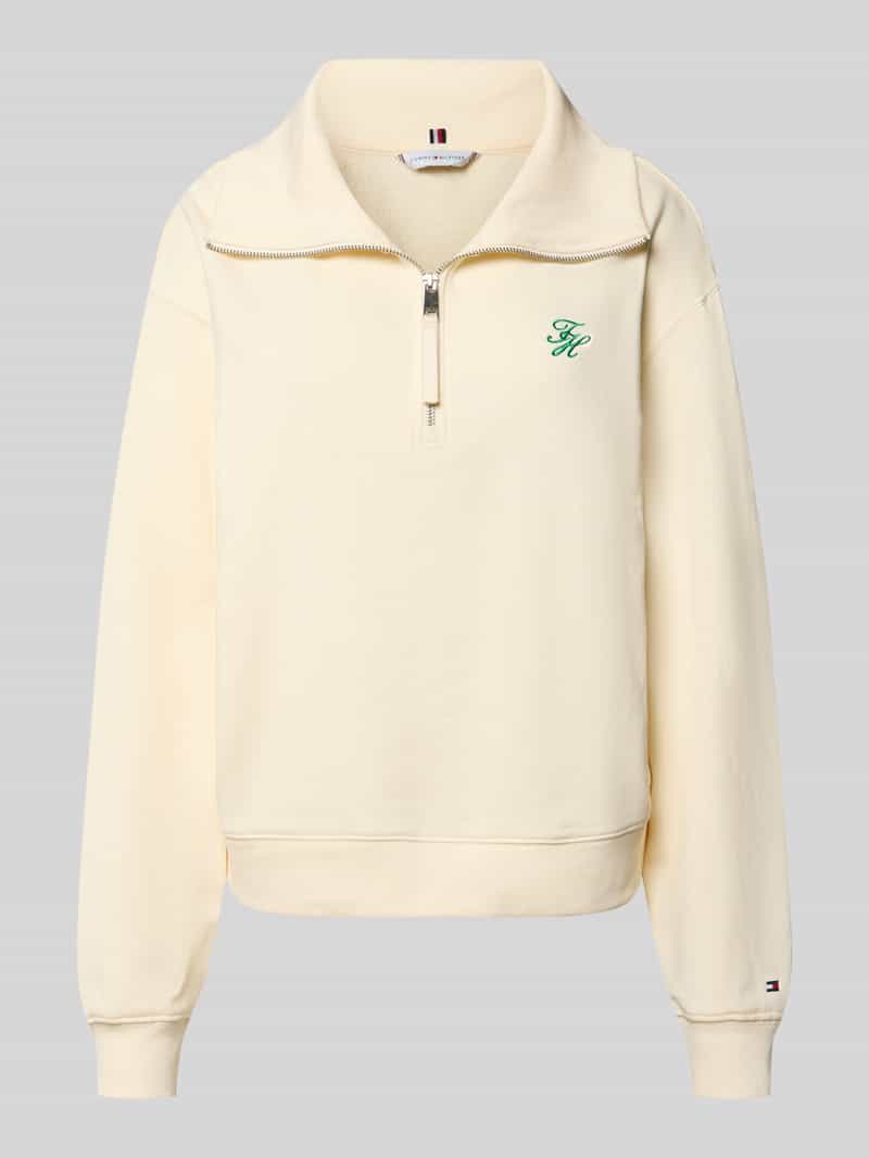 Tommy Hilfiger Regular fit sweatshirt van katoenmix