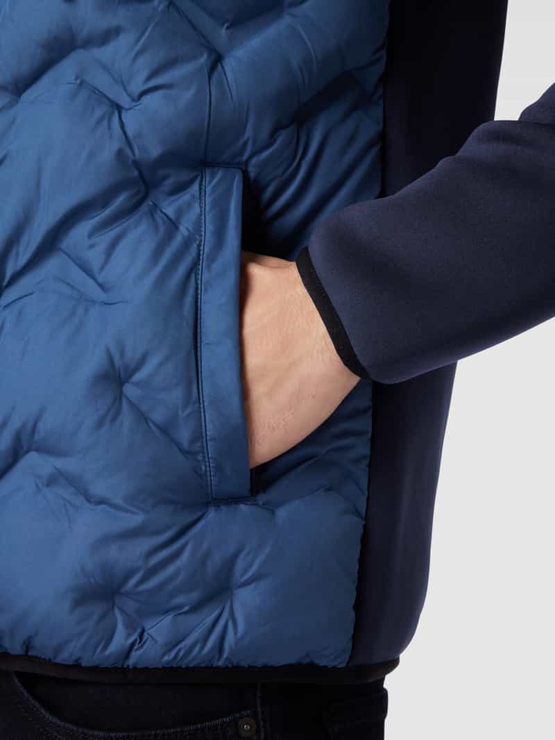 Lerros Sweatjack in two-tone-stijl