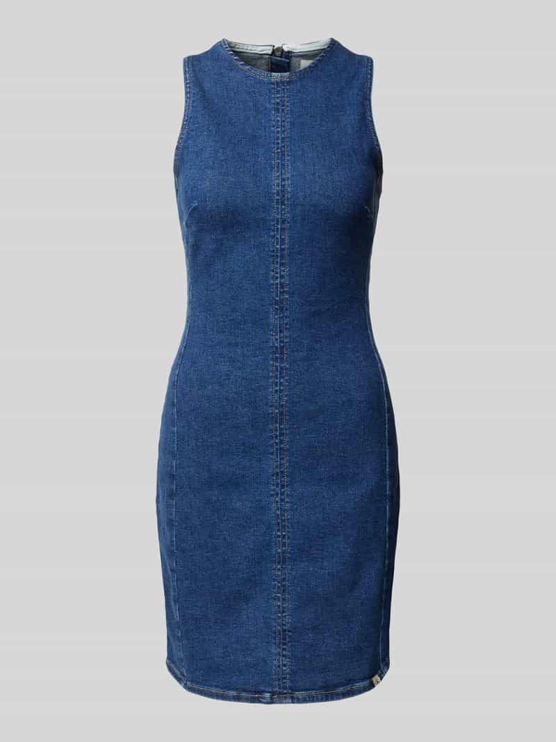 Calvin Klein Jeans Jeansjurk met ronde hals