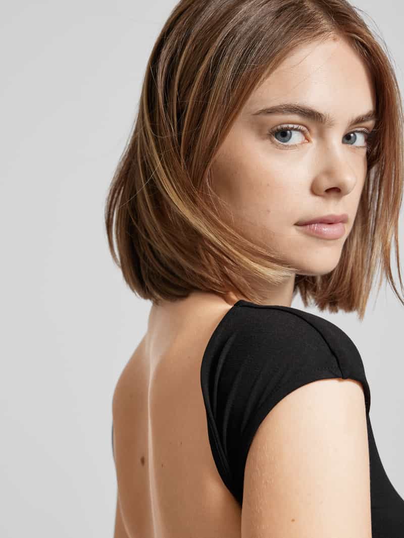 Gina Tricot T-shirt met ronde hals