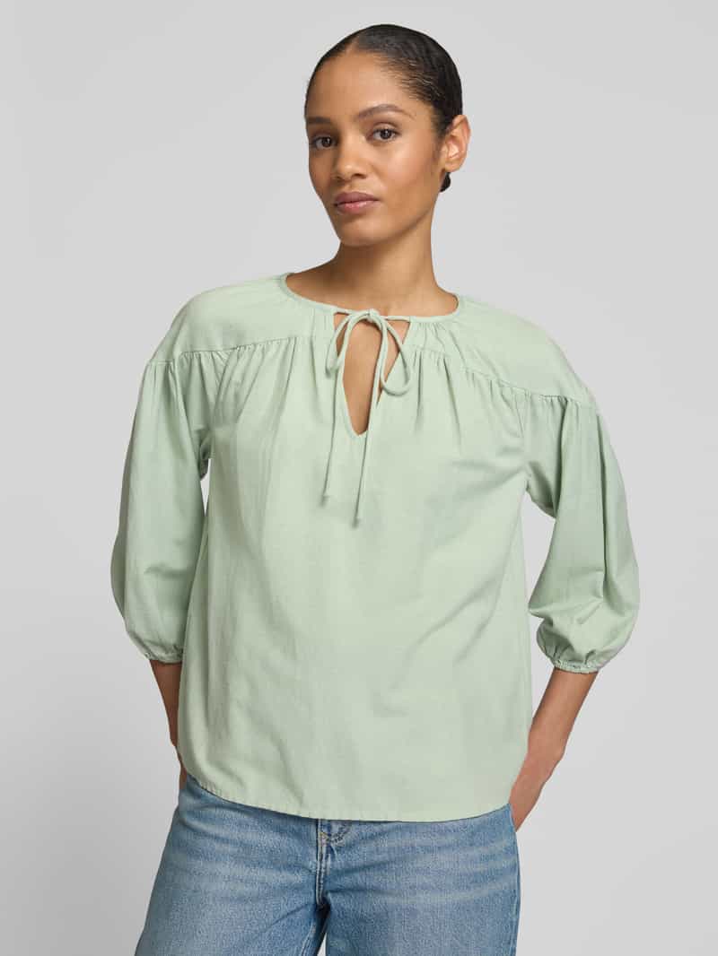 Vila Regular fit blouse met V-hals model 'PRISILLA'