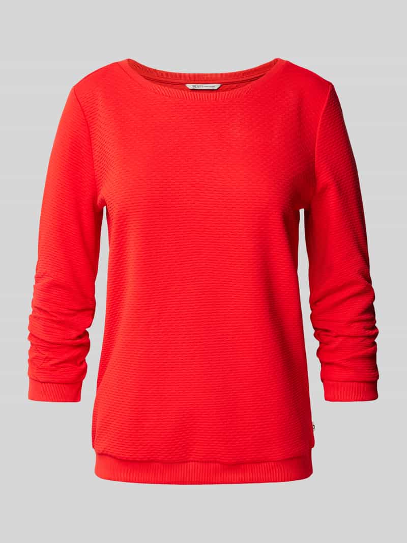 Tom Tailor Denim Sweatshirt met heel bijzonder oppervlak van het materiaal