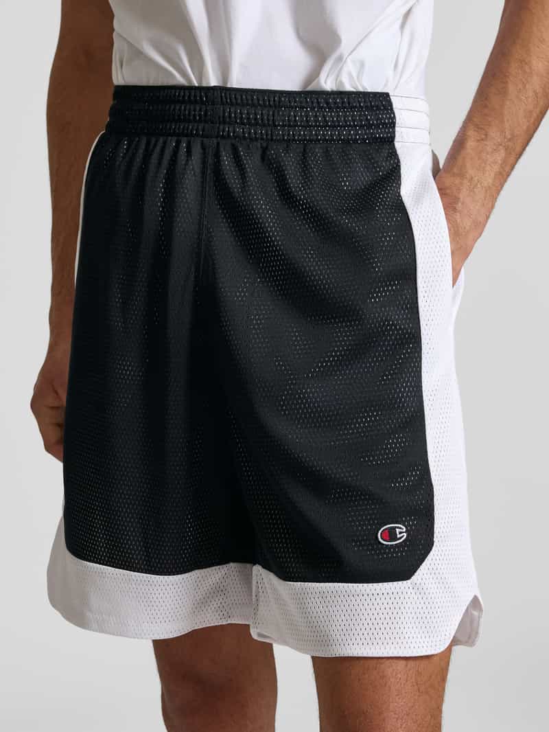 Champion Loose fit korte broek met logobadge