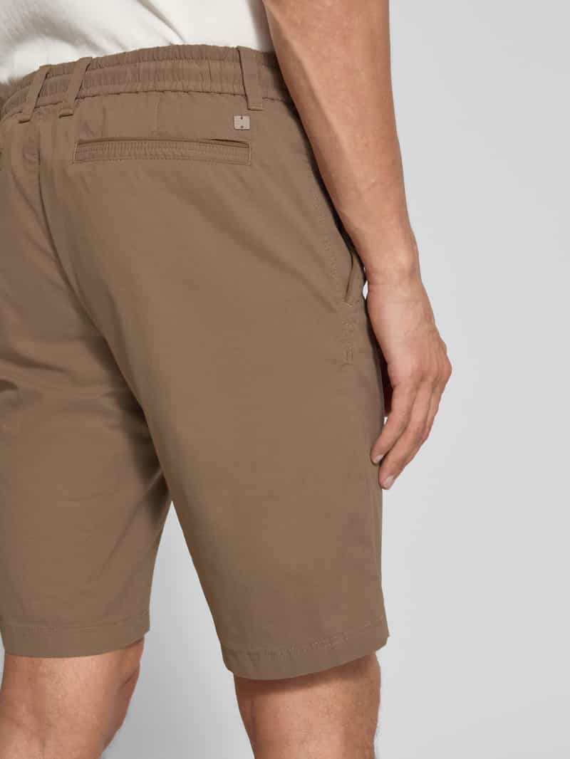 s.Oliver RED LABEL Regular fit korte chino van katoenmix