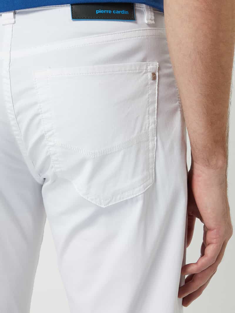 Pierre Cardin Tapered fit broek met stretch model 'Lyon' 'Futureflex'