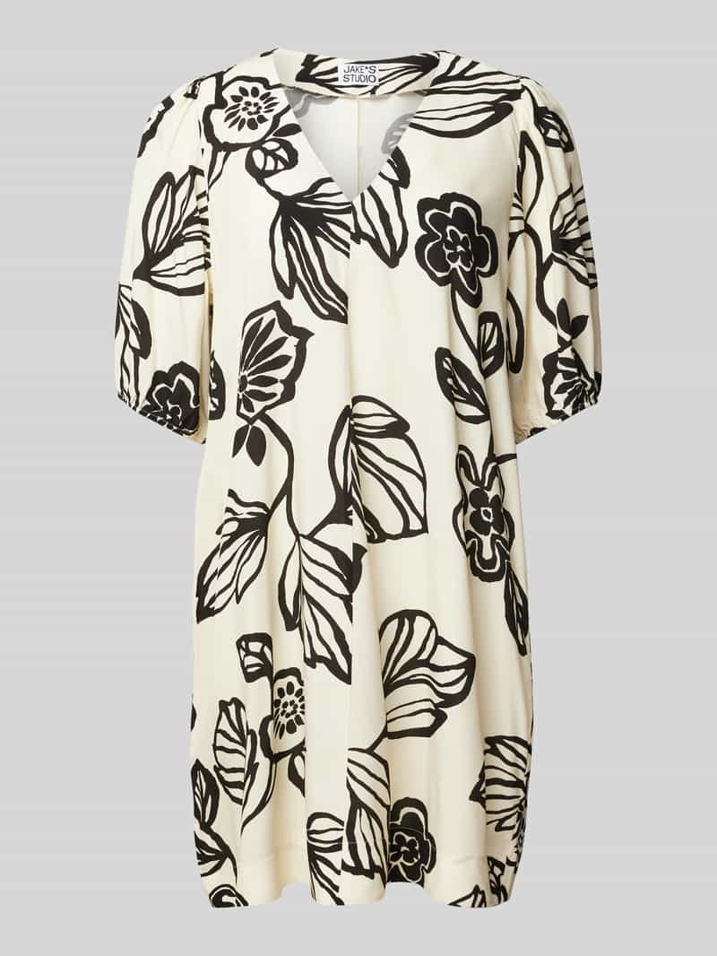 JAKE*S STUDIO WOMAN Knielange jurk met V-hals