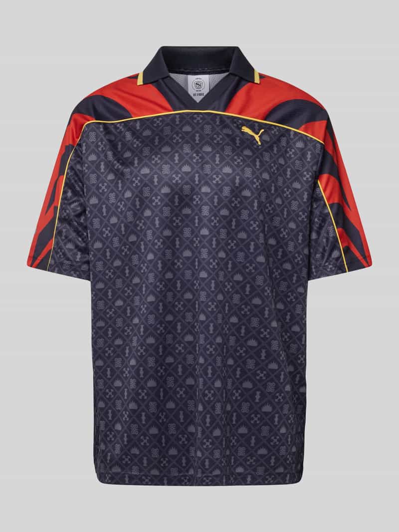 Relaxed fit tricot met logoprint, model 'ROAD TO UNITY'
