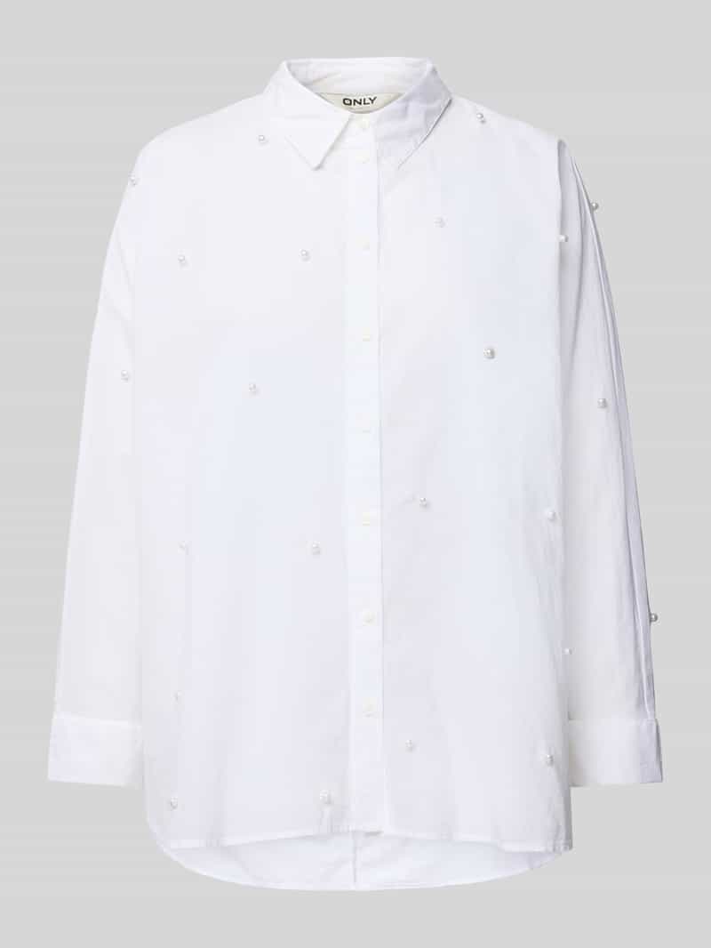 Only Regular fit overhemdblouse van puur katoen model 'NEW LINA GRACE'