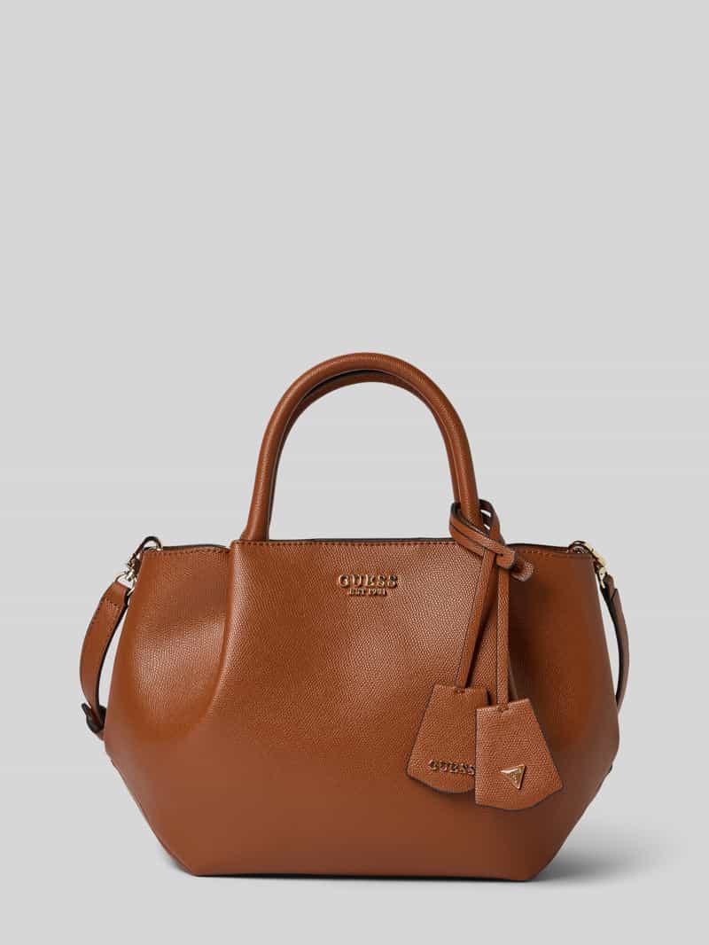 Guess Handtas met logo-applicatie, model 'Amorette'
