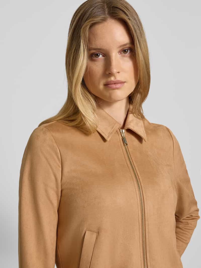 comma Blazer met overhemdkraag