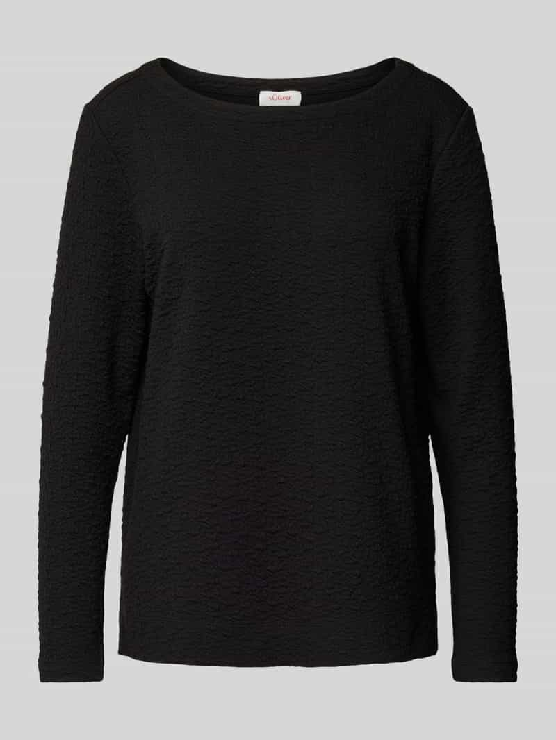 S.Oliver RED LABEL Sweatshirt met structuurmotief