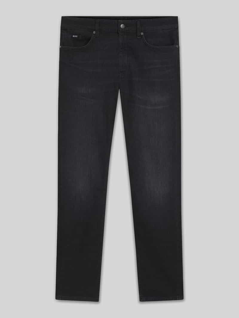 Boss Slim fit jeans van katoenmix model 'DELAWARE'