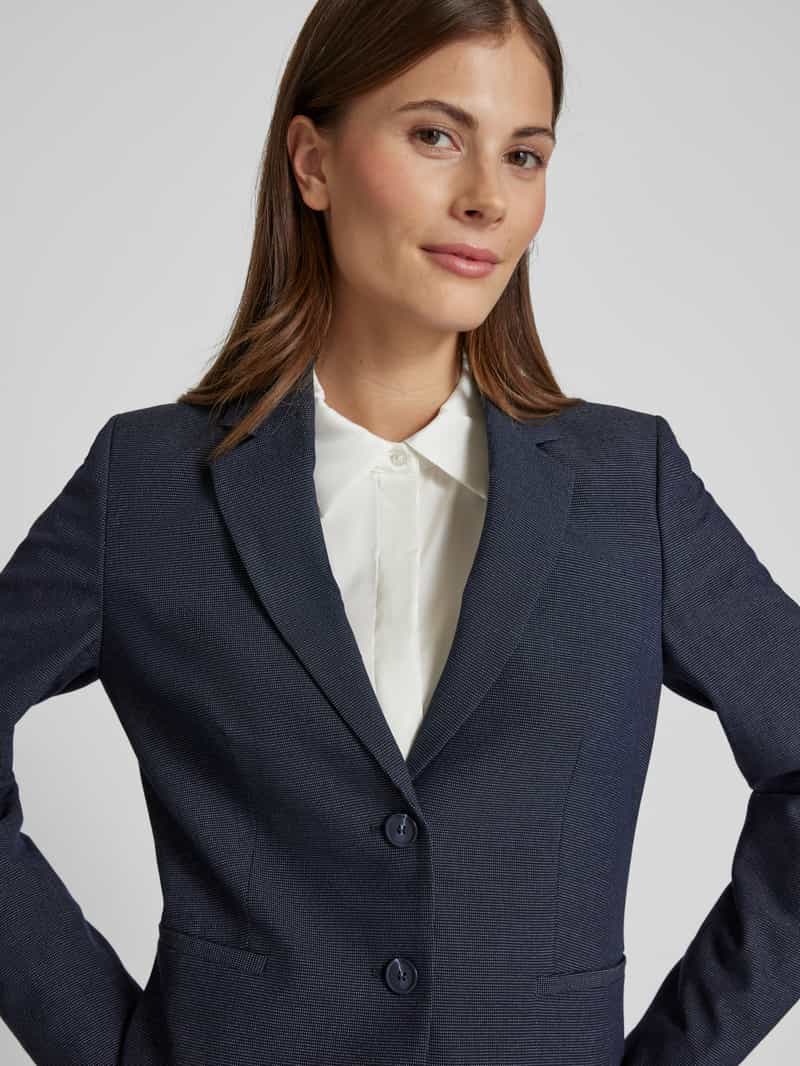 Christian Berg Woman Selection Blazer met structuurmotief