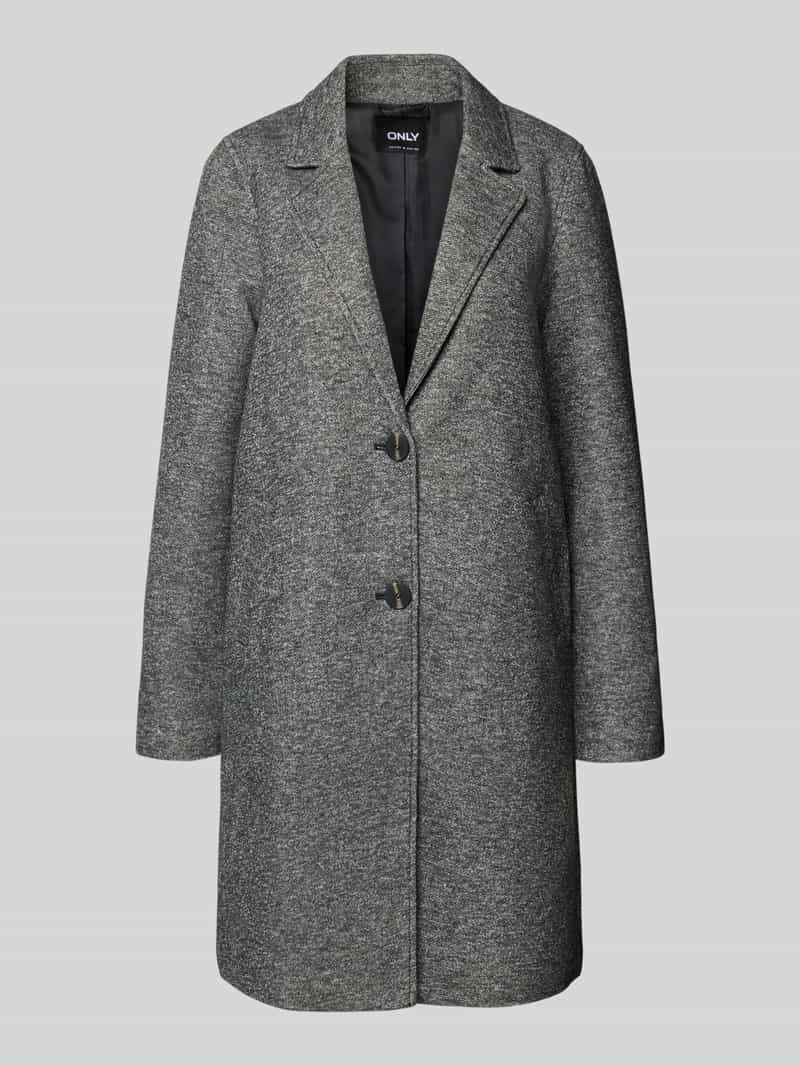 Only Comfort fit lange jas met katoen model 'SEDONA'