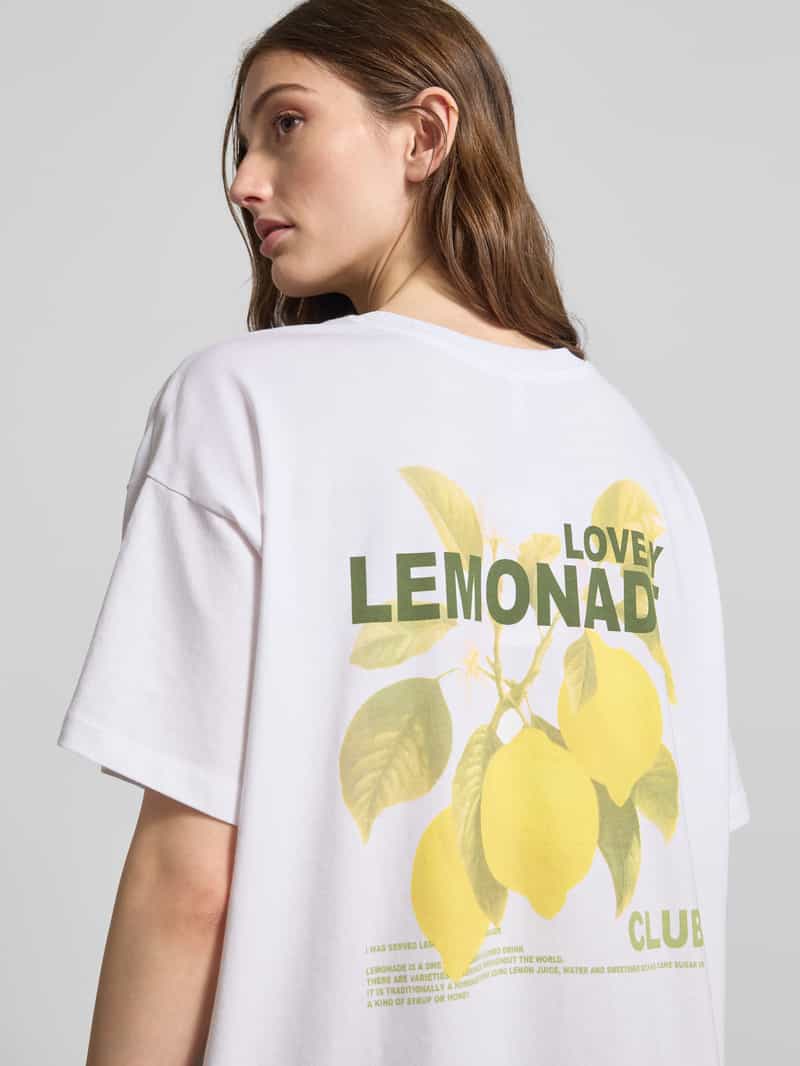 Only Regular fit T-shirt met motiefprint model 'VIVVI'