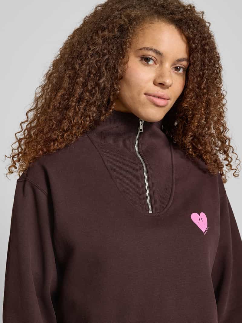 OH APRIL Sweatshirt met ritssluiting model 'Pauli'