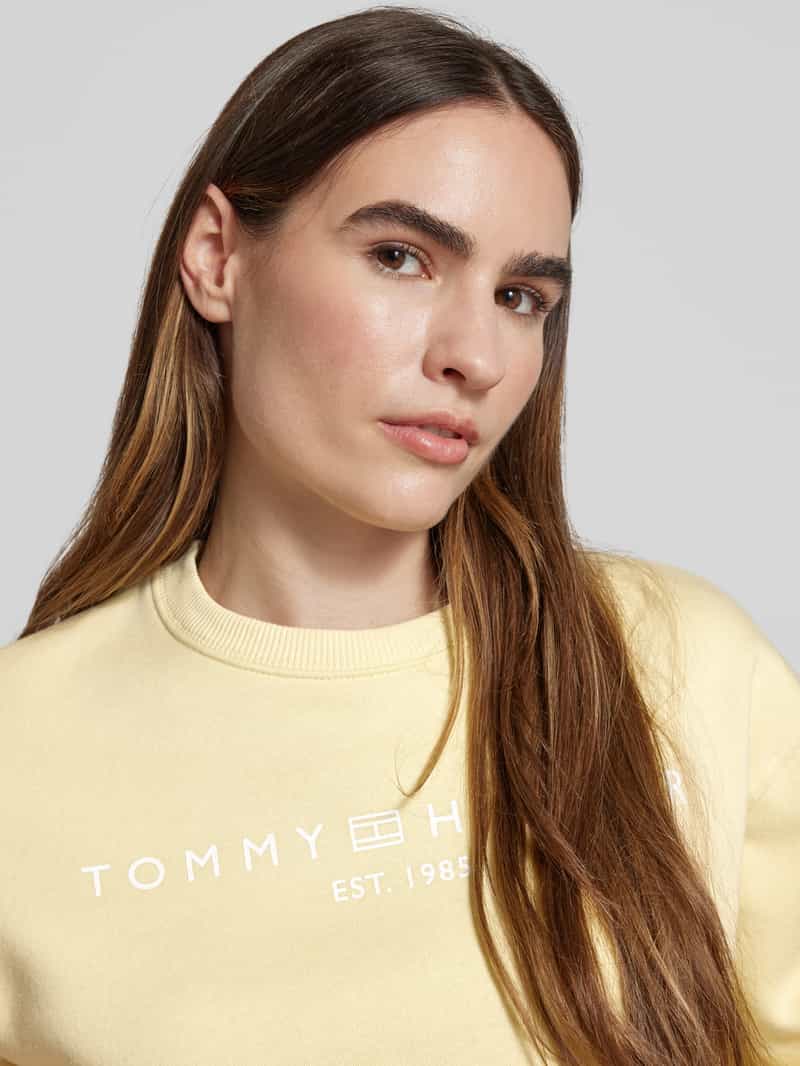 Tommy Hilfiger Sweatshirt met labelprint