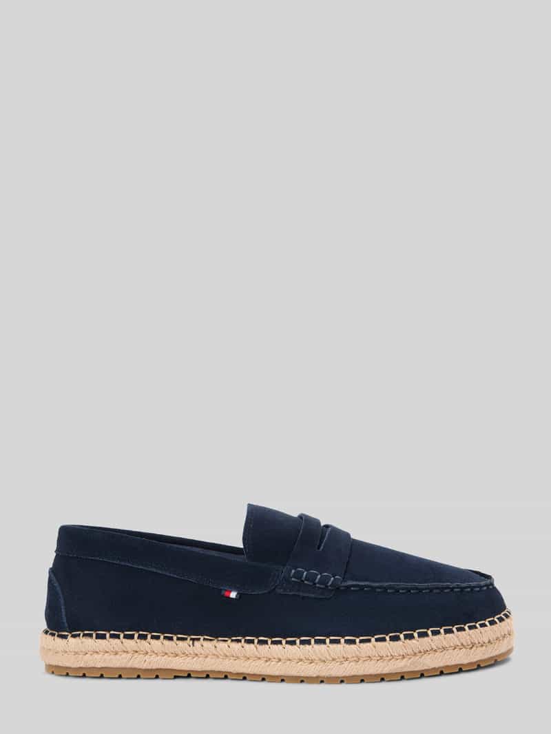 Loafers van echt suède
