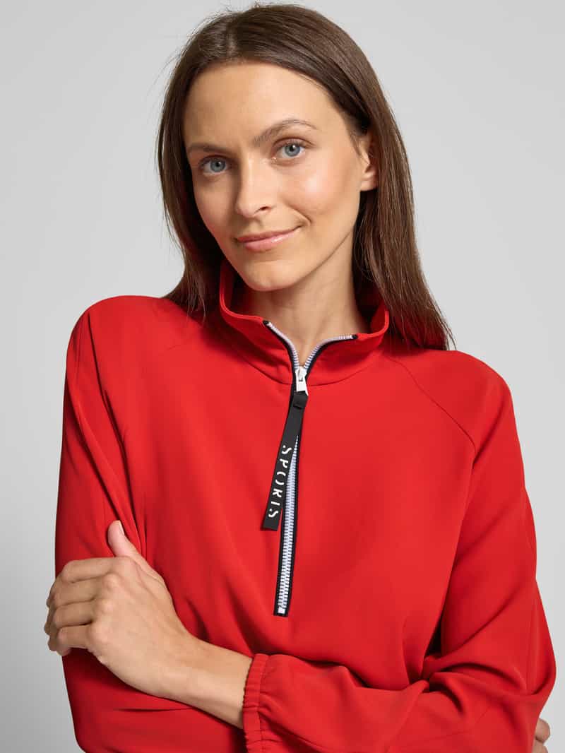 Marc Cain Blouse met lange mouwen en schipperskraag