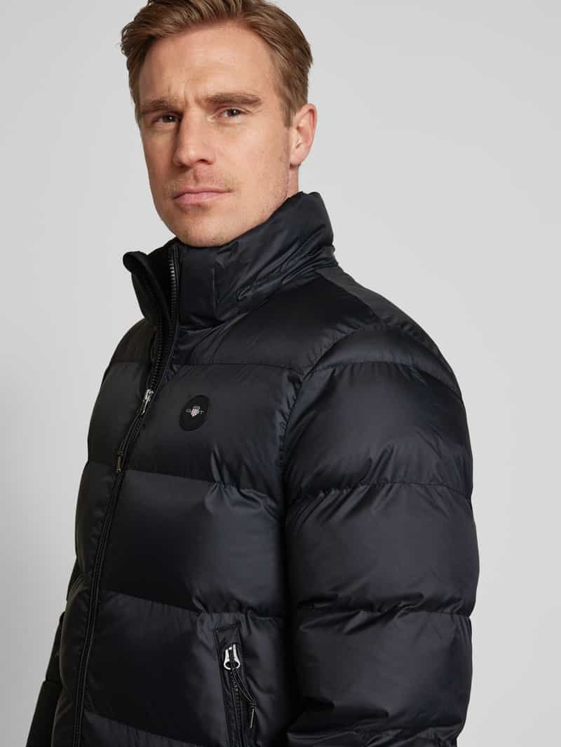 Gant Gewatteerd jack met labelpatch