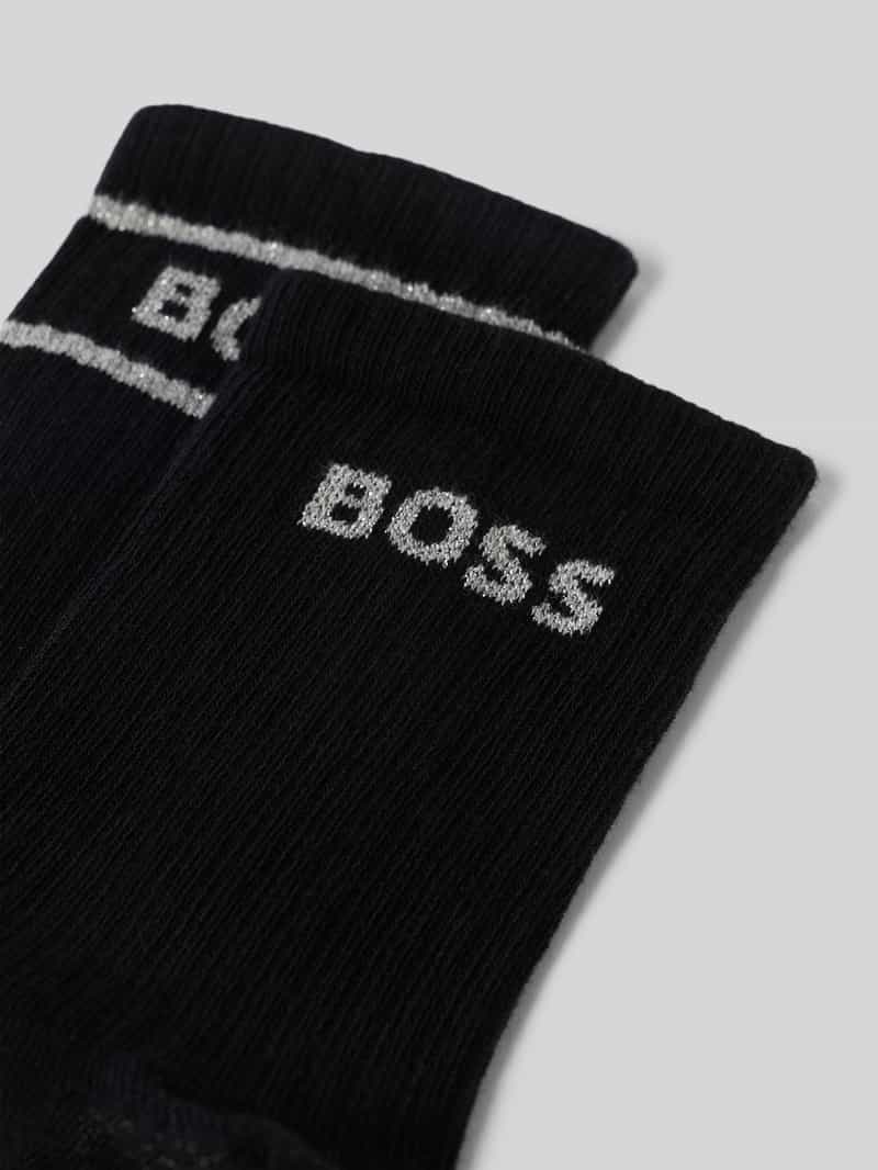 Boss Sokken van katoenmix in een set van 2 paar