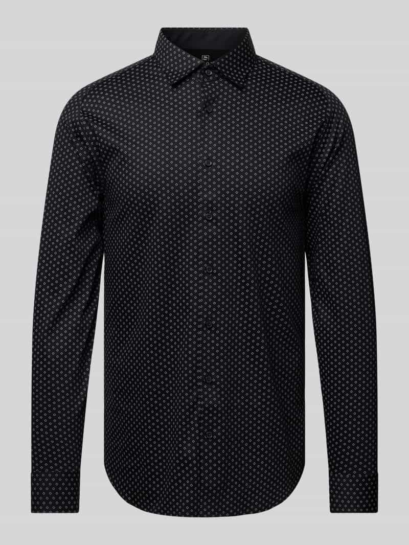 Desoto Slim fit zakelijk overhemd met stretch