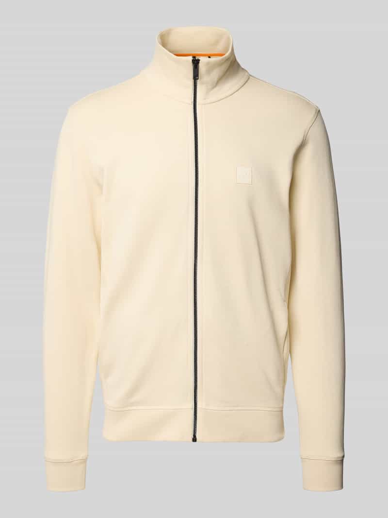 Boss Orange Regular fit sweatjack van puur katoen