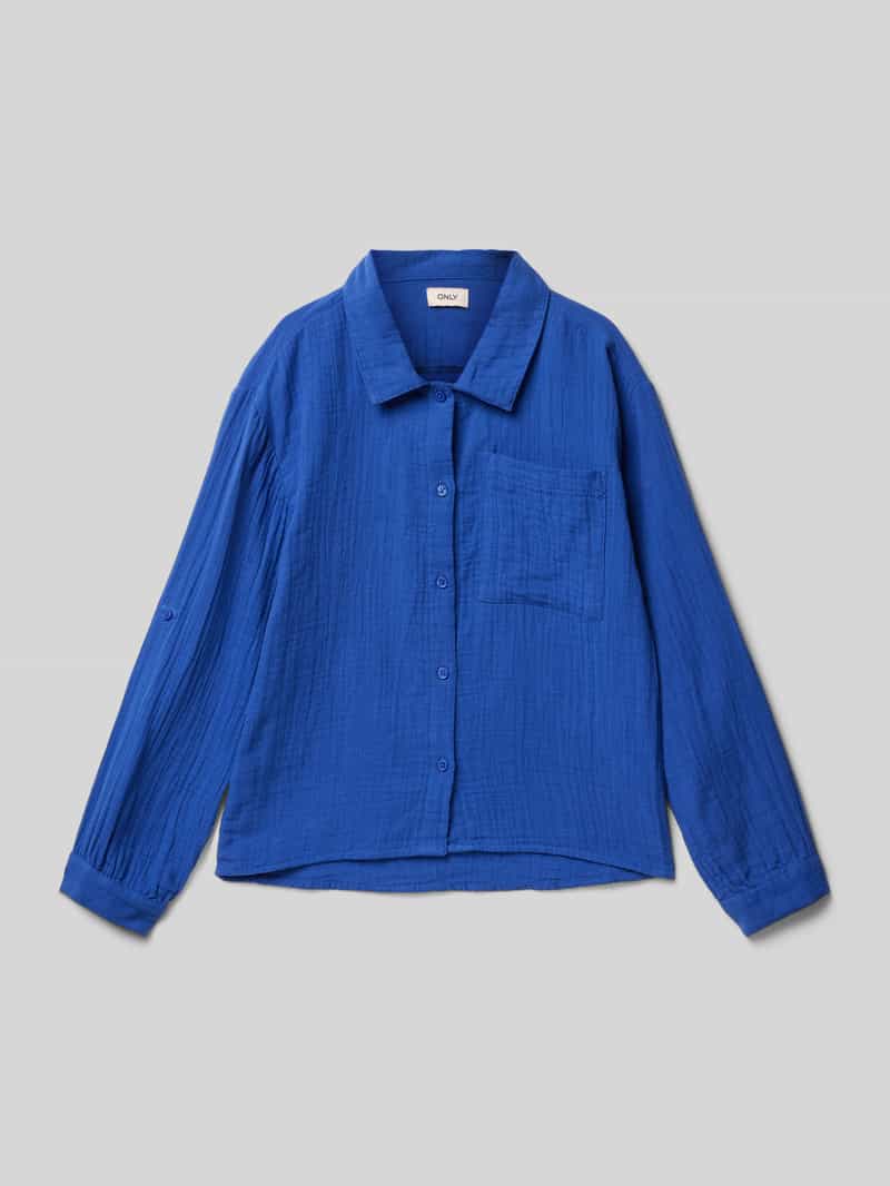 Only Regular fit overhemdblouse van puur katoen model 'THYRA