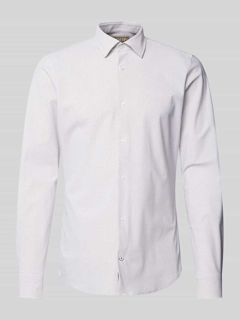 JOOP! Collection Slim fit zakelijk overhemd met knoopsluiting model 'Pit'